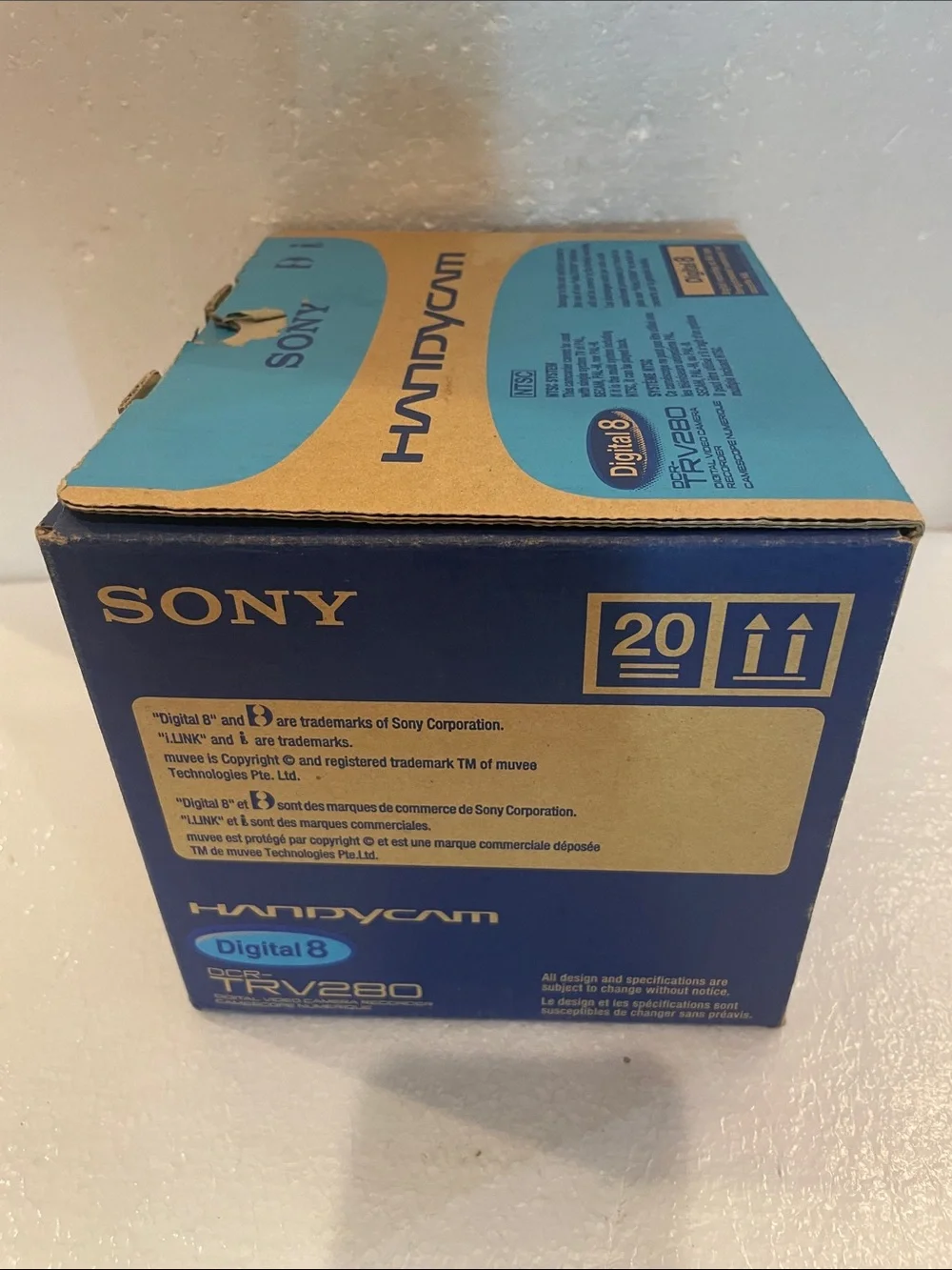 Sony Handycam DCR-TRV280 NTSC steady shot bundle Camcorder Box Manuals mint